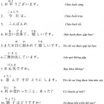 Học một số câu giao tiếp tiếng Nhật cơ bản