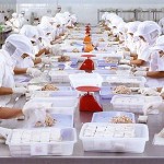 Các đơn hàng xuất khẩu lao động chế biến thực phẩm mới
